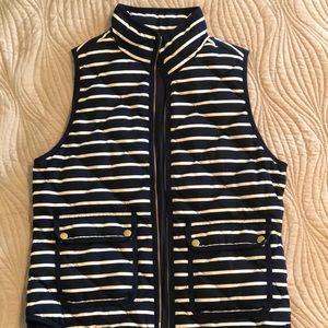 J.Crew printed puffer vest